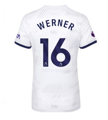 Tottenham Hotspur Timo Werner #16 Hemmatröja Kvinnor 2023-24 Kortärmad